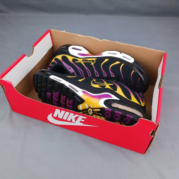 Nike Air Max Plus TN Viotech Mens Black Purple DX2663 001 Sizes 9-11 NO BOX TOP - Picture 9 of 10